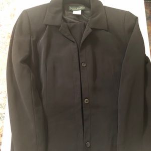 Harve Benard Black Suit